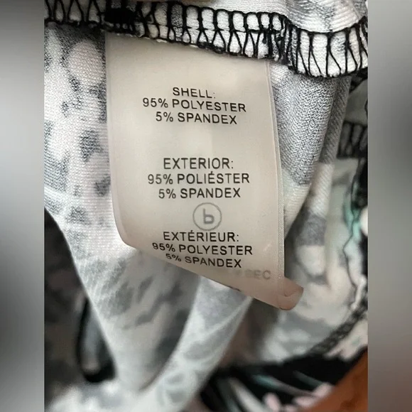 Tommy Hilfiger Womens Floral Print Knot Neck Knit Top Black Multi - Picture 9 of 11